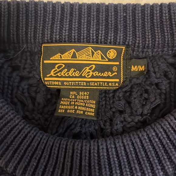 Eddie Bauer Chunky Knit Sweater - Picture 3 of 4